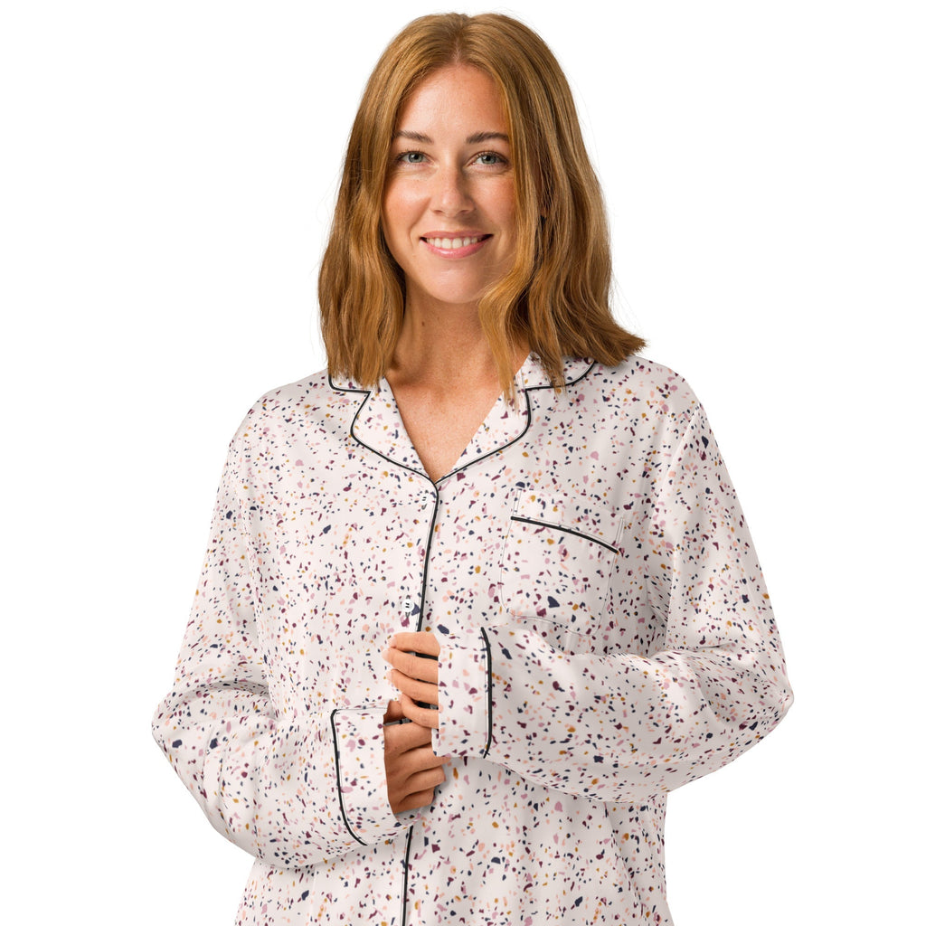 Women’s long sleeve pajama top pants set