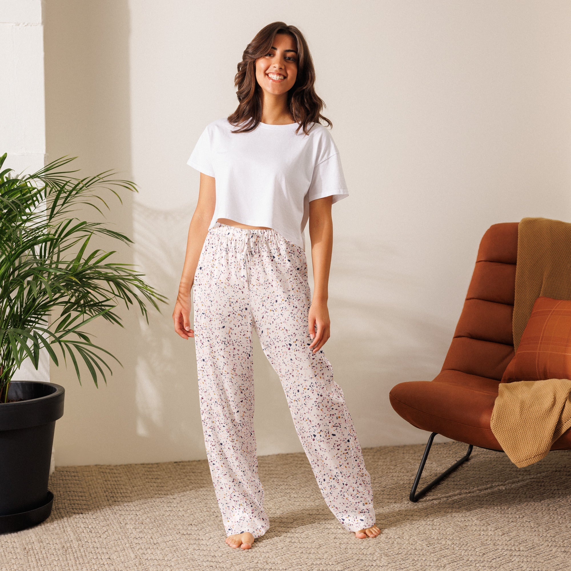 Women’s long sleeve pajama top pants set